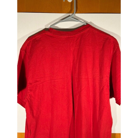 Vintage Nike‎ Red Side Swoosh Shirt Medium M - Picture 7 of 8